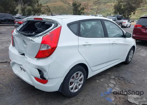 2014 Hyundai Accent Gs из США, поврежденный, VIN KMHCT5AE4EU156940